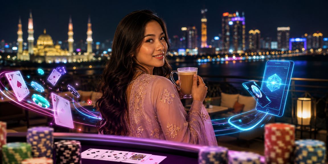 Permainan poker di Selangor dengan pemain fokus dan strategik